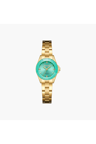Omax Gold Tone Women's Analogue Watch