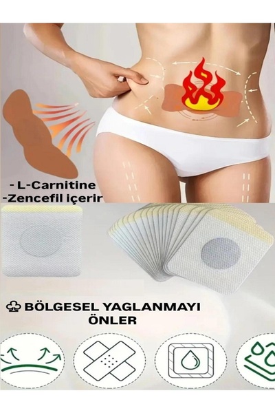 trendyes GÖBEK YAĞI ERİTME BANTLARI (10 LU)