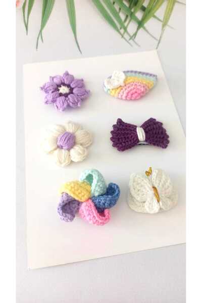 Hand Mother's Since 2024 Colorful Mixed 6-Piece Clip Baby Buckle Without Shee...