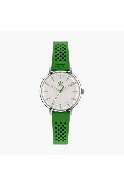 adidas Green Analog Silicone Strap Watch - AOSY23028