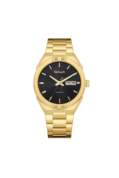 Omax Gold Tone Men's Analog Watch