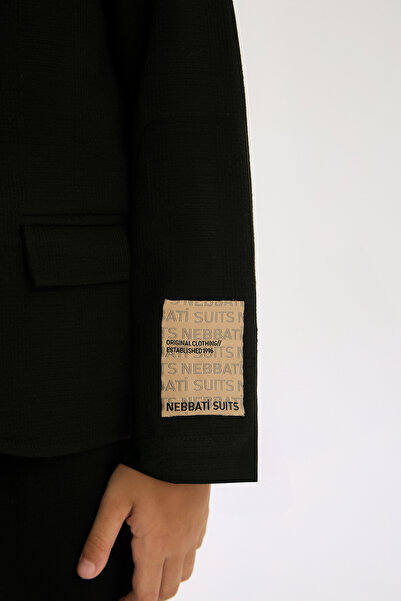 Nebbati Boy Black Jacket
