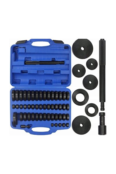Silver Trusa de adaptoare, presa pentru bucsi si rulmenti 52 piese 18-74 mm
