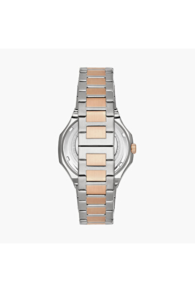 Omax Women's 42MM Dual Tone Analog Metal Strap Watch | 00BFD006A008