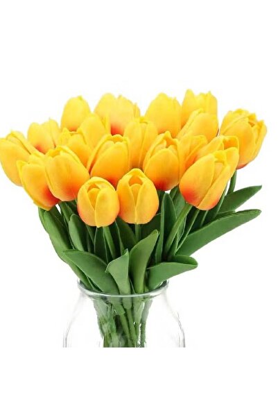 NKX a set of 10 pieces Mini Tulips Artificial Flowers