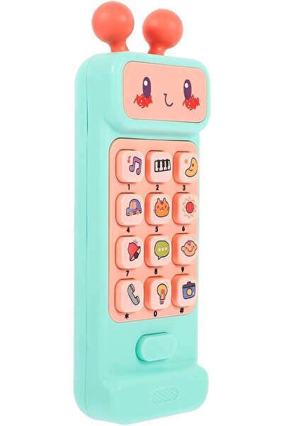 Generic هاتف لعبة موسيقي للأطفال الصغار مزود بأضواء وأصوات — تعليمي (MT01)