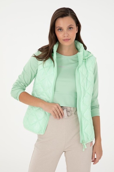 U.S. Polo Assn. Γυναικείο Πράσινο Γιλέκο