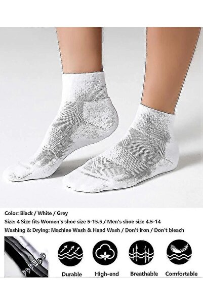 OEM Benobby kids 6 Pairs Women's Running Ankle Socks Athletic Sport Socks Cushioned Gift