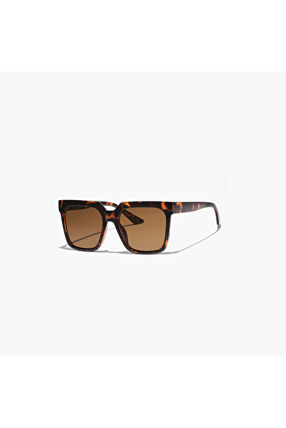 BlackOut QUADRA Brown 56 mm Square Sunglasses