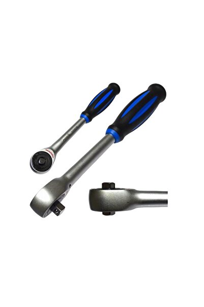 ASTA Cheie clichet cu maner rotativ, 60 dinti 3/8" 240 mm,