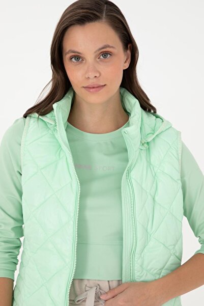 U.S. Polo Assn. Γυναικείο Πράσινο Γιλέκο