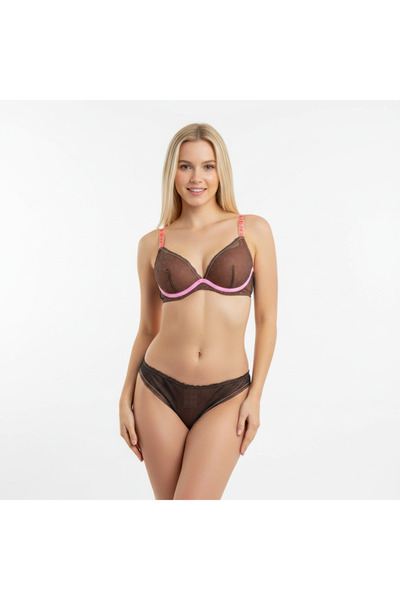 BONBON Women's Lace Tulle Set of 2 Bb2085