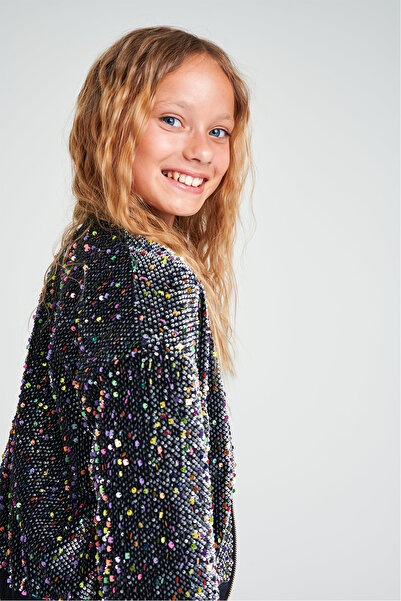 Lia Lea Girl Black Jacket