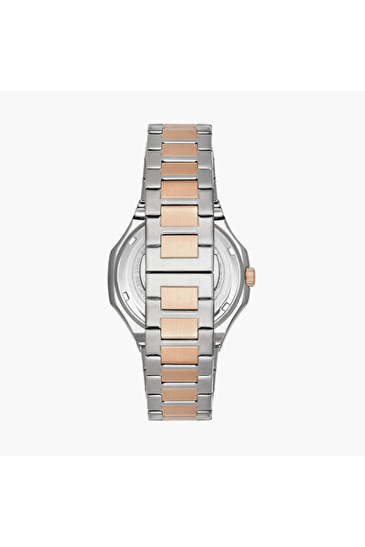 Omax Women's 42MM Dual Tone Analog Metal Strap Watch | 00BFD006A00C