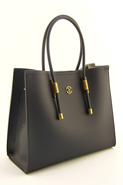 HNB Women's Black Medium Handbag