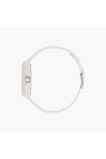 adidas White Analog Plastic Strap Watch | AOST24570