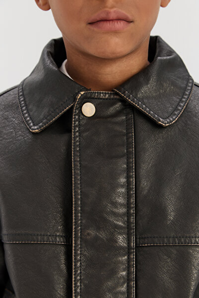 Nebbati Boy Black Jacket