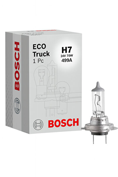 Bosch N000000002142 1987302863 H7 24V 70W Eco Truck Far Ampulü Tır Kamyon 1 Adet