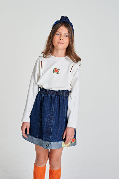 Lia Lea Girl Denim Skirt