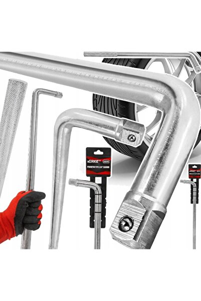 VERKE Prelungitor cheie tip L 3/4" 500 mm,