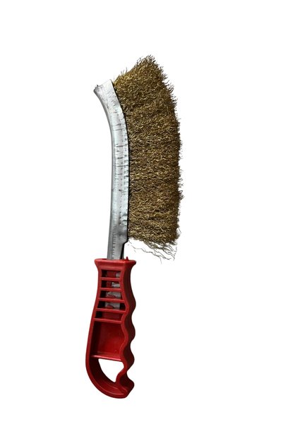 HkTeknik Plastic Handle Wire Brush |   Grill-Steel-Iron-Copper-Metal Wire Brush
