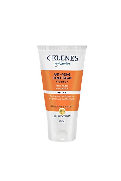 celenes by sweden Anti Aging Hand Cream Vitamin C+ Unscented - Antioxidant Mo...