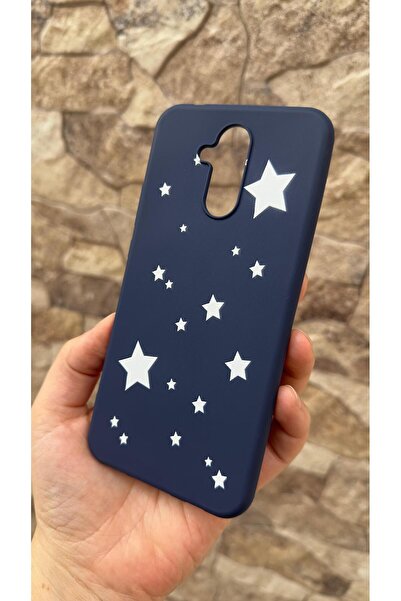 Vip Case Huawei Mate 20 Lite Compatible Mini Star Pattern Silicone Shock-Absorbing Classic Protective Rubber Case 277