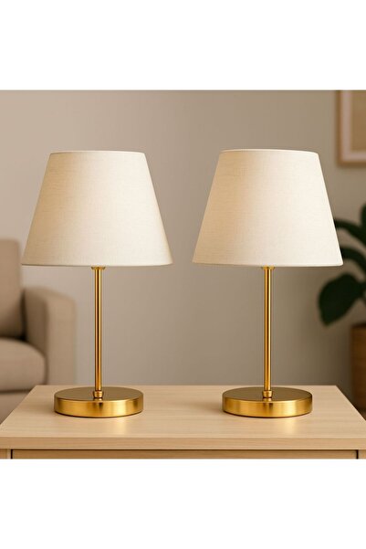 Emg DesiGn 2 Piece Lampshade Set Bedside Table Set Bedroom Children's Room Living Room Hall