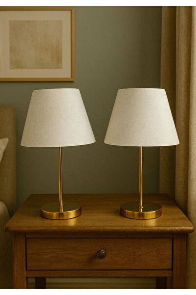 Emg DesiGn 2 Piece Lampshade Set Bedside Table Set Bedroom Children's Room Living Room Hall