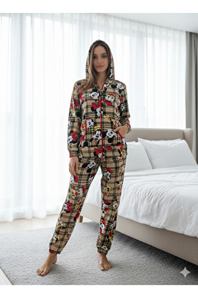 Still PENYE KAPÜŞONLU FERMUARLI PİJAMA TAKIMI