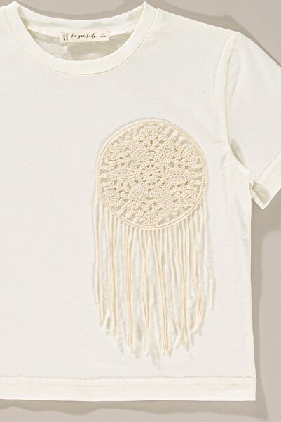 FOR YOU MODA Set aus T-Shirt mit Taschendetail und karierten Shorts