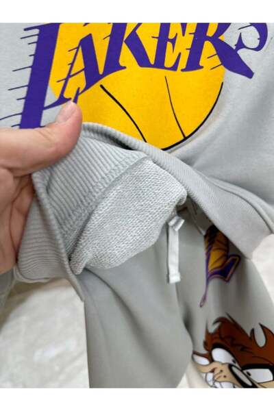 Little Baby Σετ αθλητικής φόρμας με 3 κλωστές 100% βαμβακερό κάτω μέρος