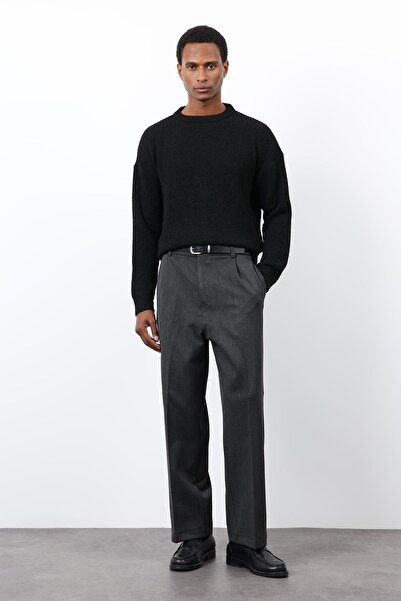 Antioch Black Knitted Sweater Men's Sweater