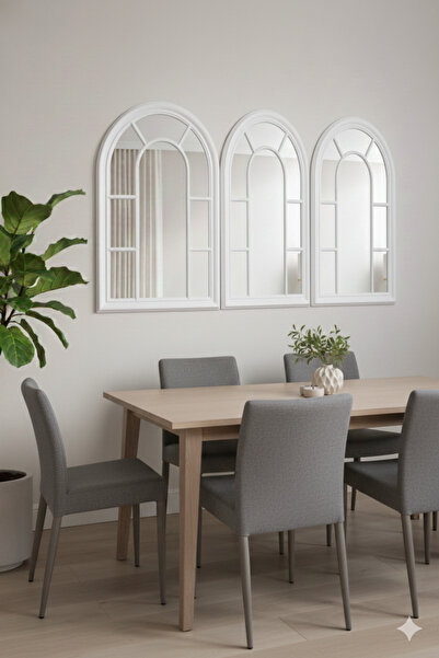 Generic Elegant mirror set with a luxurious frame, 100 x 70 cm