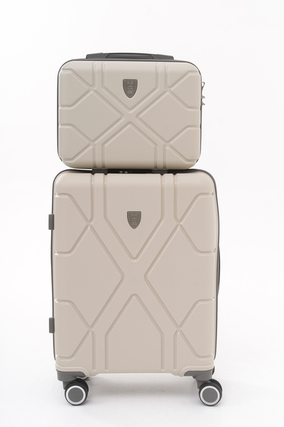 Solo Bag MÇS Kabin Boy - Seyahat Makyaj Çantası 2'li Set Polipropilen Kırılma...