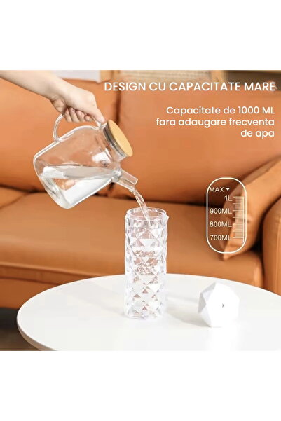 Next Trend 2-in-1 Humidifier with Aroma Diffuser and RGB LED Lamp - 1 L, Fresh Air and Relaxation