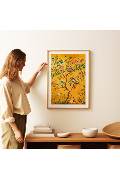 ARTHOUSECOLLECTIVE William Morris Poster - Inspired Vintage Tree and Birds - Unframed Poster in Painting Sizes