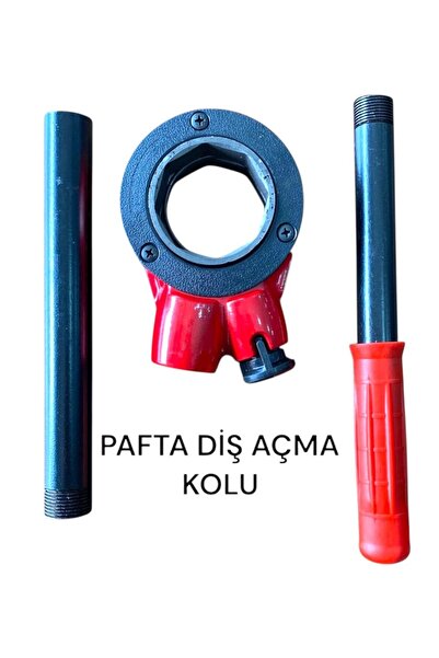 SERA Metal Borular Için Manuel Boru Pafta Diş Açma Paftası Diş Açma Pafta Kolu