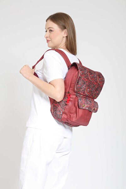 street&bagdnz Raven Ethnic Authentic Bohemian Patterned Backpack Daily Travel Camping Use
