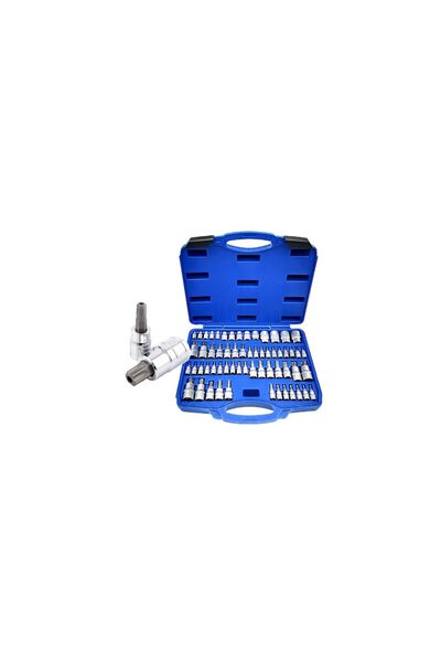 SATRA Set trusa chei, biti Torx, E-Torx, T, TT, 1/4 "3, 60 piese