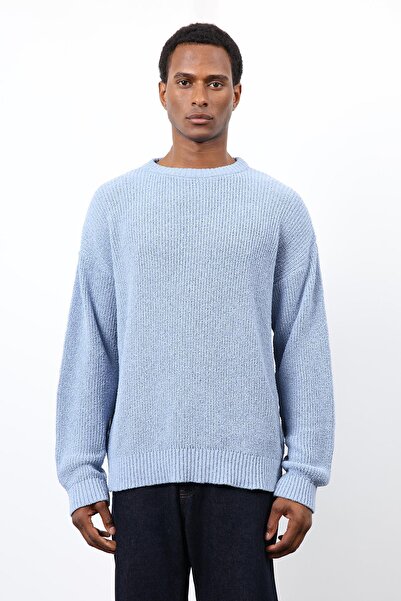 Antioch Baby Blue Knitted Sweater for Boys