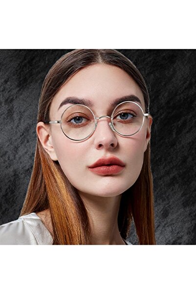 Joopin Round Blue Light Blocking Glasses for Men & Women, Clear Lens