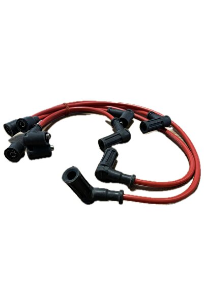 TEKNOPARTS Tempra Tipo 1.4 1.6 ie Buji Bobin Kablosu Kırmızı 7 mm 7716092
