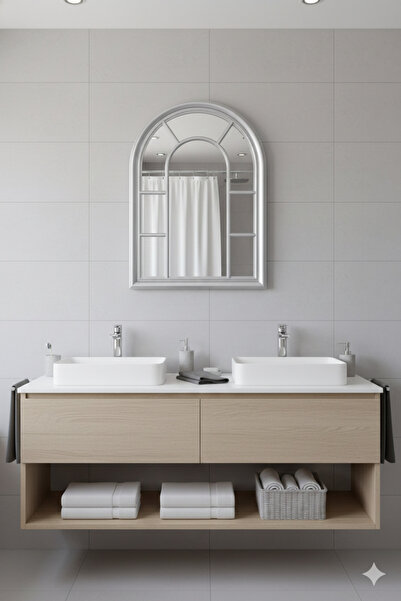 Generic Elegant mirror with a luxurious frame, 100 x 70 cm