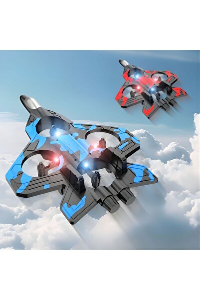 Generic Remote control aircraft with gravity sensor – powerful battery, LED lights, shock-resistant foam material