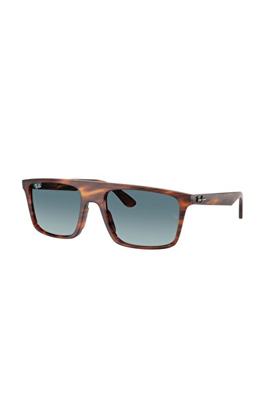 Ray-Ban RAY BAN Unisex Square Sunglasses - RB 2222 - lens size:55mm - STRIPED HAVANA
