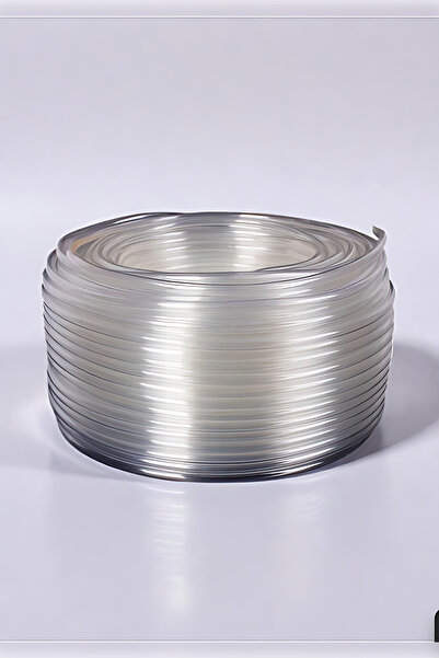 MH MiniHediye Şeffaf Terazi Hortumu 50 Metre 8 mm İç Çap Termosifon Su Seviyesi Hortumu Oto Kapı Fitili