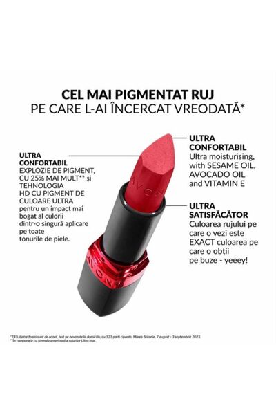 AVON Ultra Creamy Lipstick