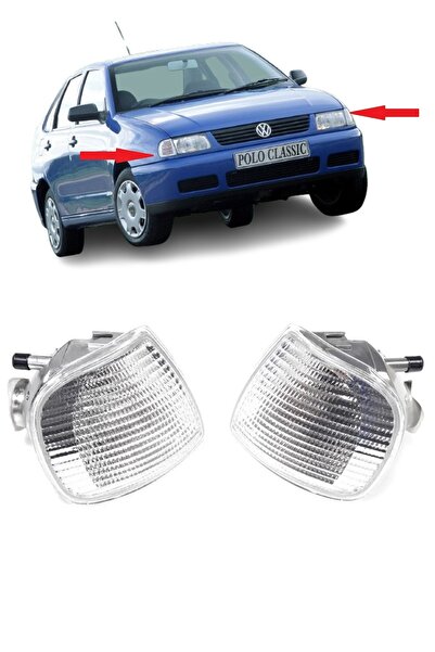 cme parts Volkswagen Vw Polo Classic Sedan 1996-2002 Uyumlu Sağ + Sol Ön Siny...