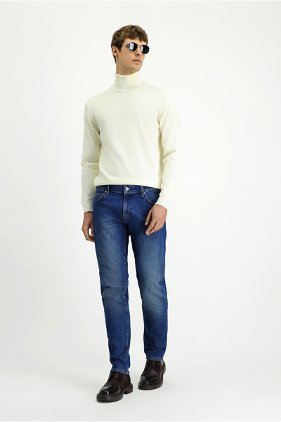 Kiğılı Slim Fit Slim Fit Lycra Denim Trousers